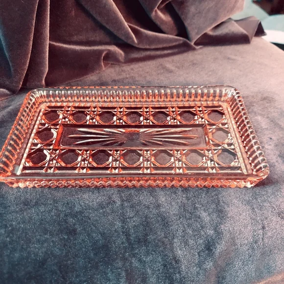 Vintage Windsor Pink Condiment Dish - Picture 2 of 13